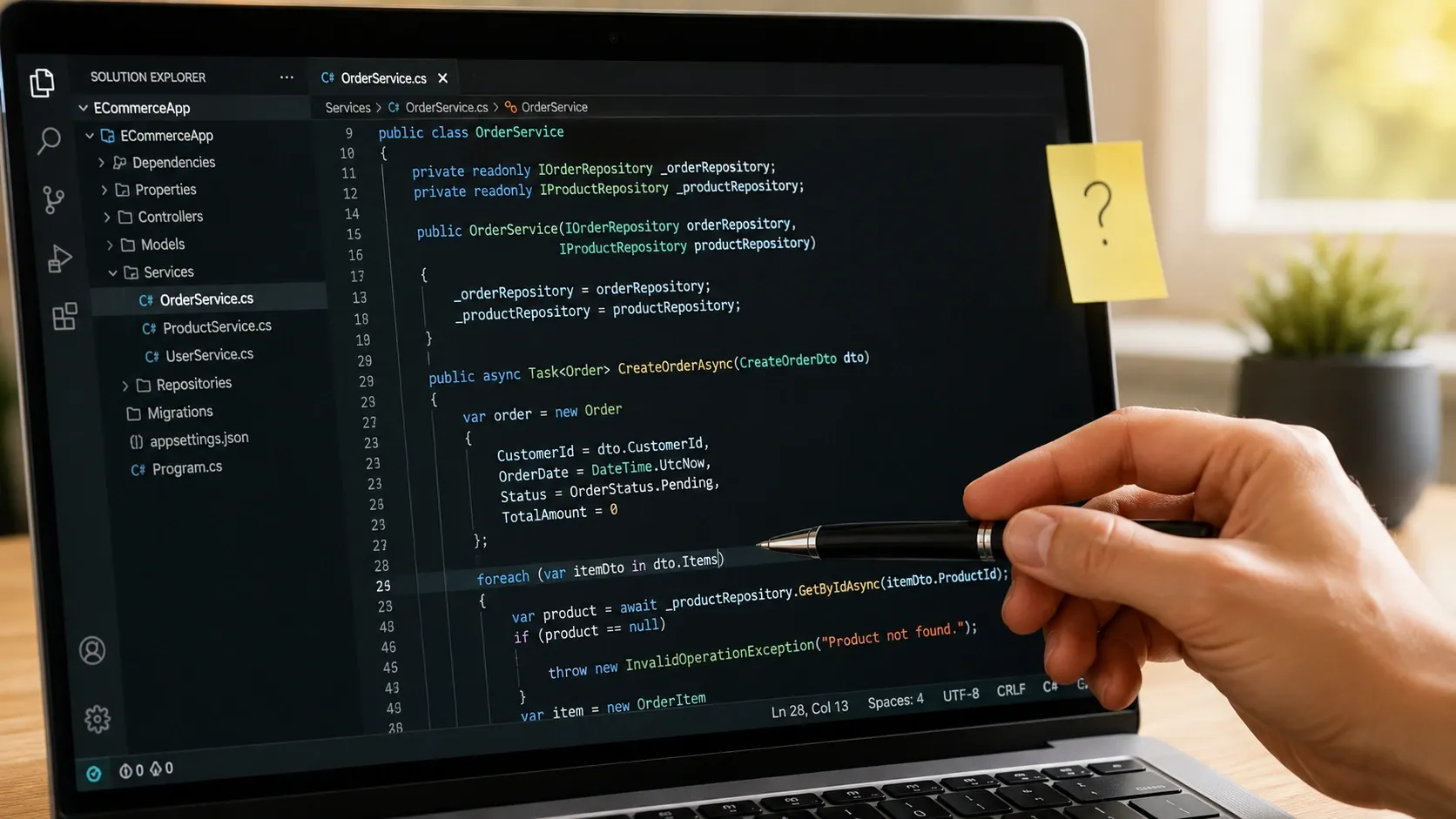 Mentoring C# online chiarisce i dubbi sul codice reale
