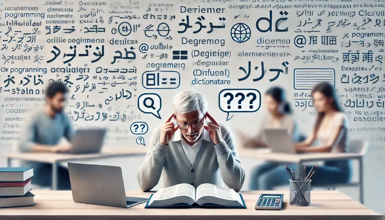 Barriere linguistiche: un altro problema rilevante per la riuscita del corso di programmazione