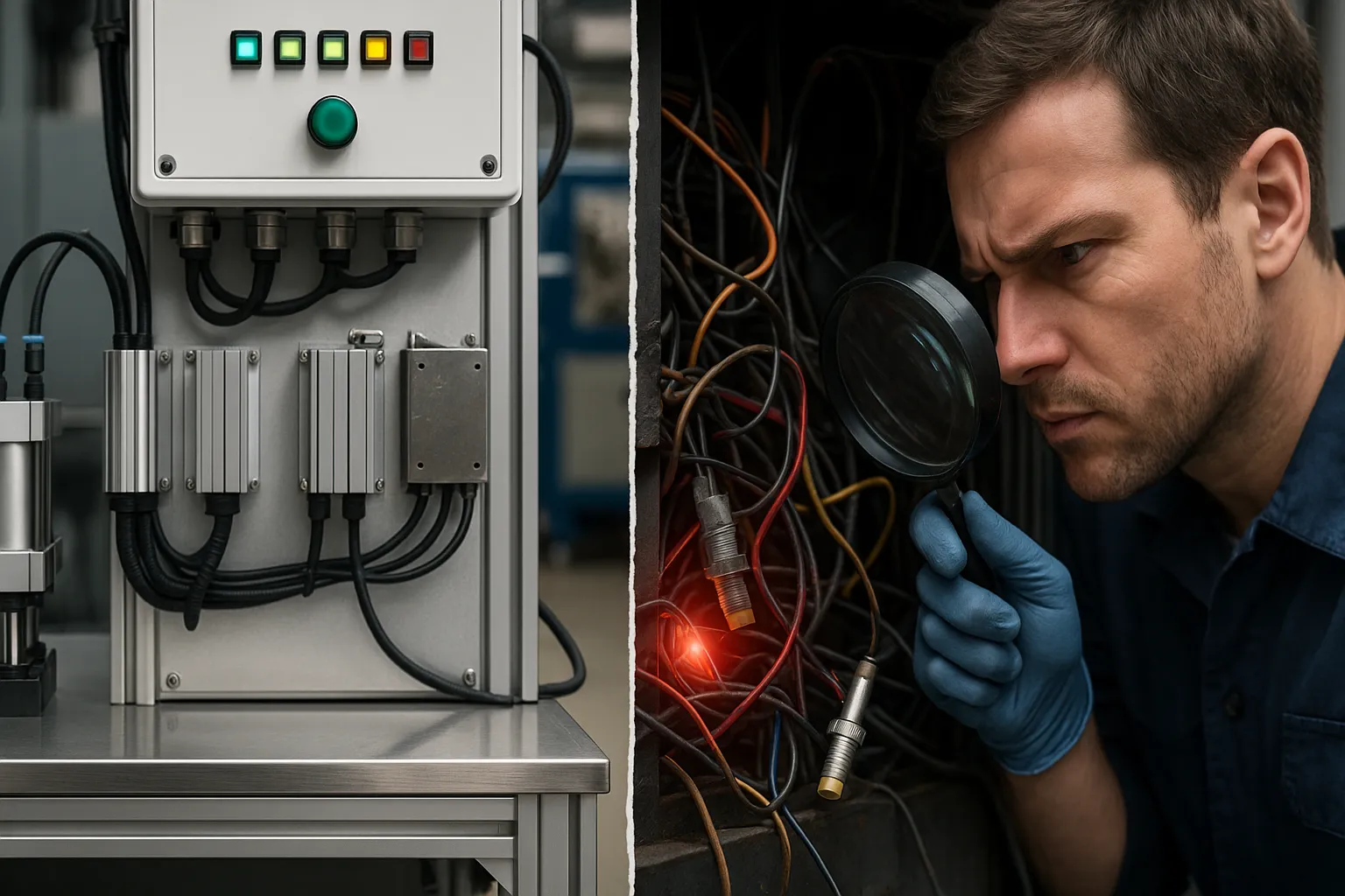 Advanced controls on PLC software for precise testing and reliable industrial automation.