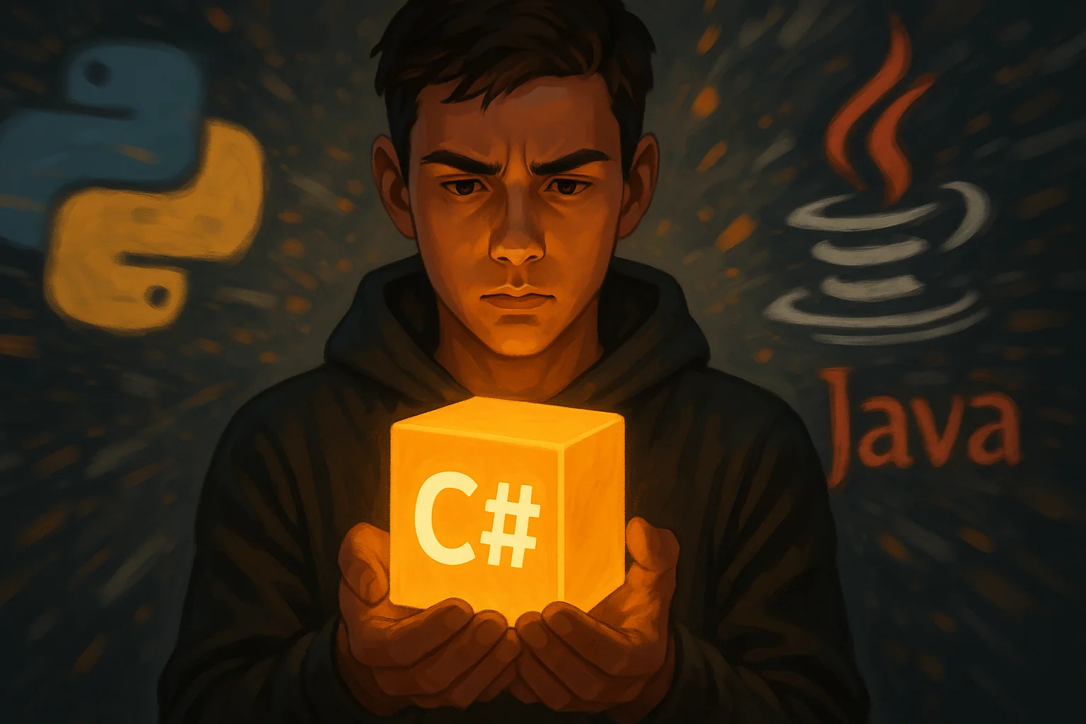 Java and Python compared: but C# is another story